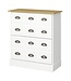 Furniture to Go Nola Shoe Cabinet White & Pine