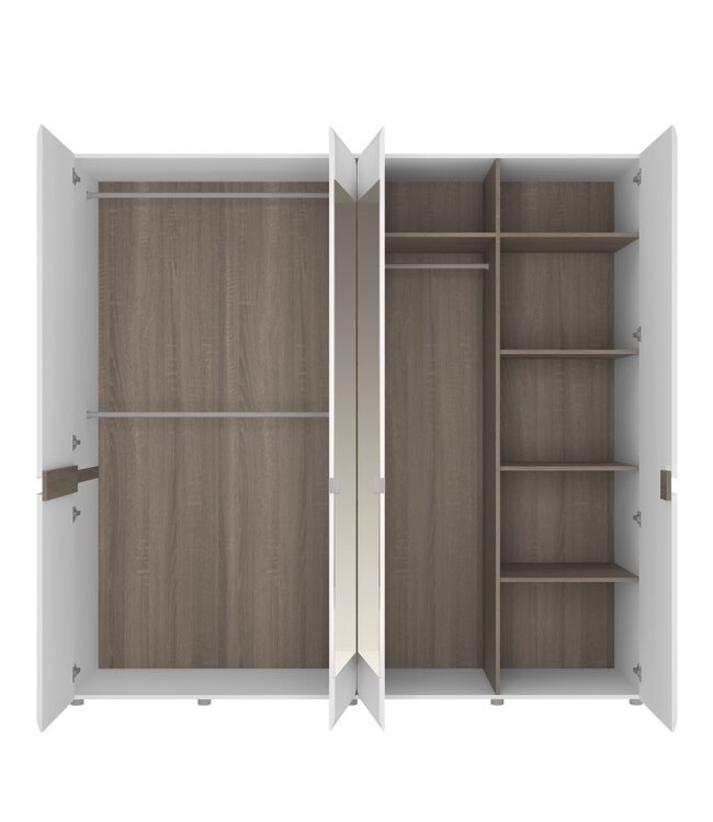 Furniture to Go Chelsea 4 Door Wardrobe