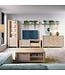 Furniture to Go Cestino Oak & Rattan TV Unit