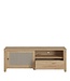 Furniture to Go Cestino Oak & Rattan TV Unit