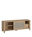 Furniture to Go Cestino Oak & Rattan TV Unit