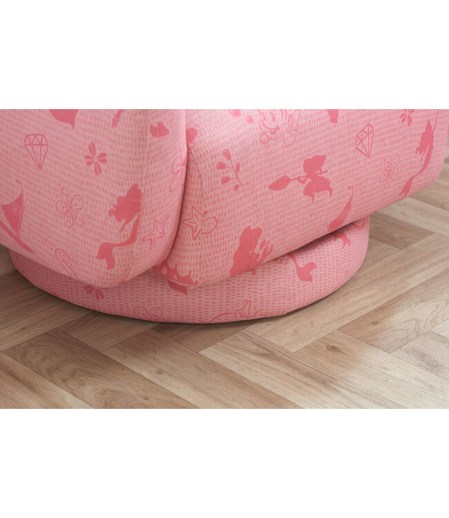 Birlea Children's Princess Accent Swivel Chair