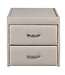 Sweet Dreams Upholstered 2 Drawer Bedside