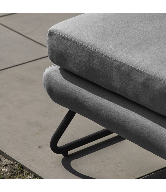 Ancona Dining Set With Fire Pit Table