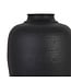 Hill Interiors Matt Black Large Hammered Vase With Lid