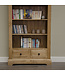 Homestyle GB Deluxe Oak Large Bookcase