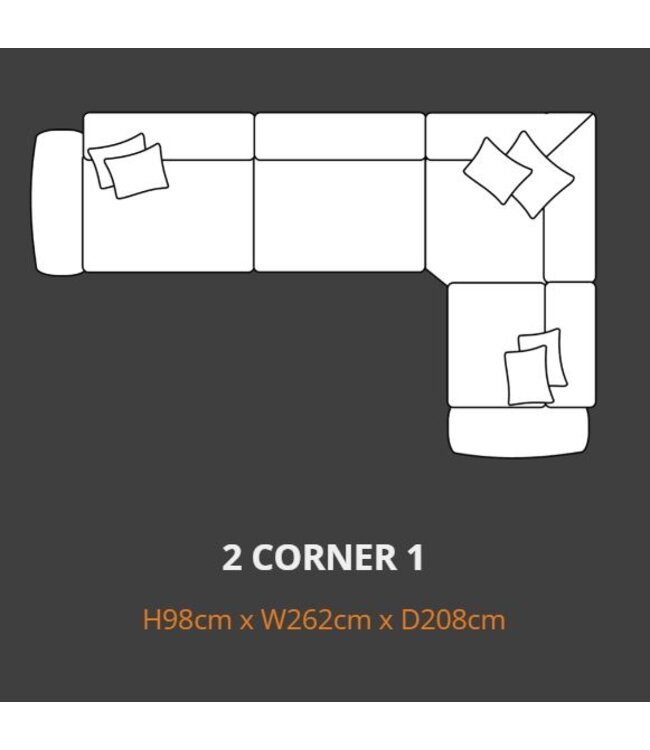 Lebus Upholstery Keaton Small Corner Sofa