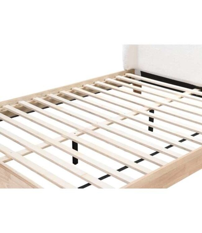 Birlea Halfden Fabric & Wood Bed