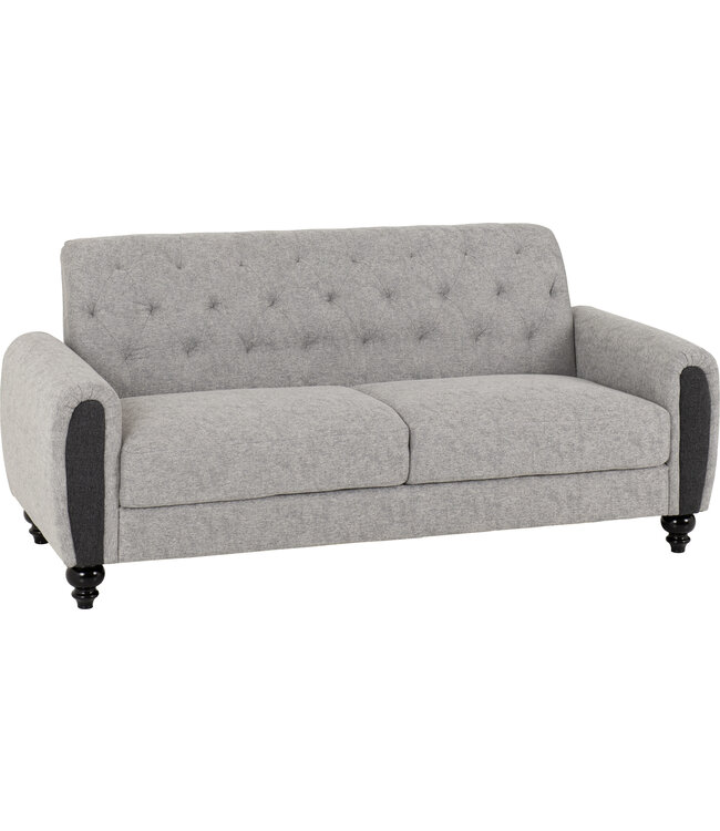 Seconique Chester 3 & 2 Seater Sofa - Light Grey