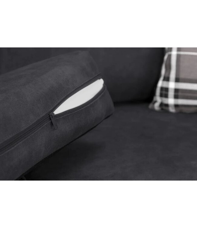 Oakland 3 & 2 Seater Sofa - Charcoal