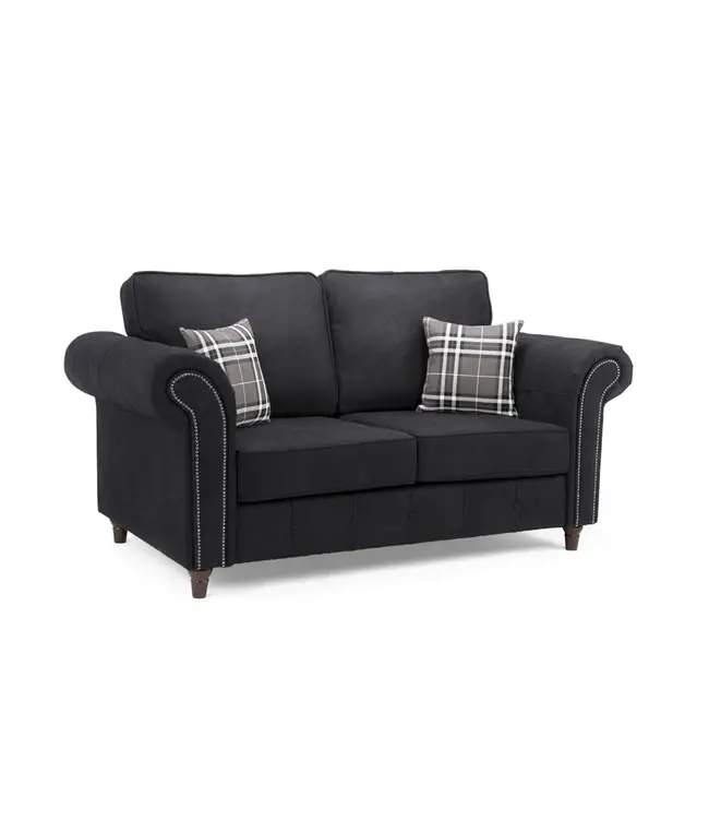 Oakland 3 & 2 Seater Sofa - Charcoal