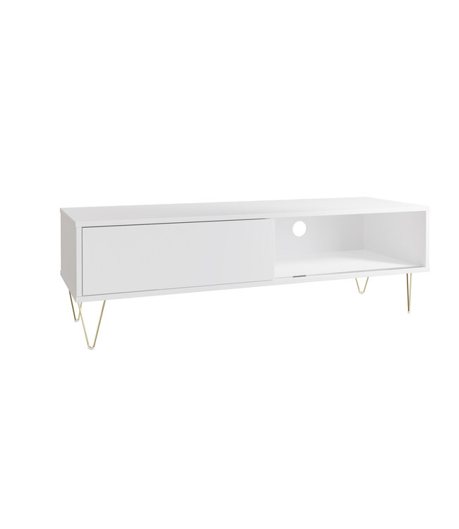 Timber Art Design Monaco TV Stand With Sliding Door