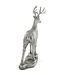 Fiesta Studios Stag Antique Silver Sculpture