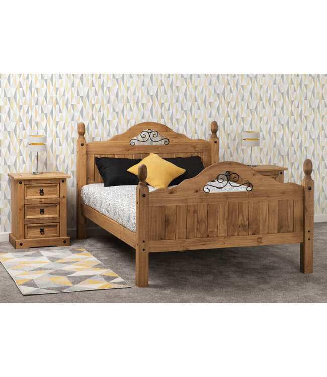 Seconique Corona Scroll Bed