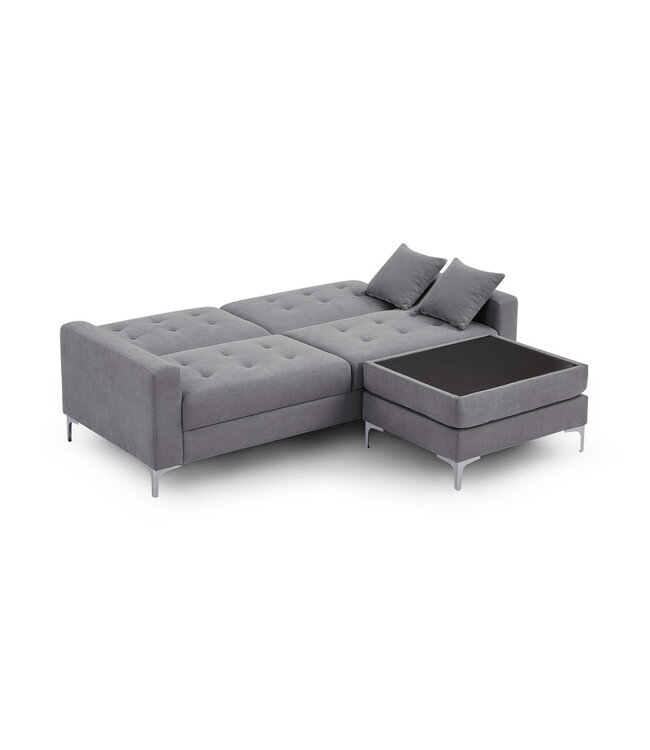 Brook Sofa Bed Grey Universal Corner