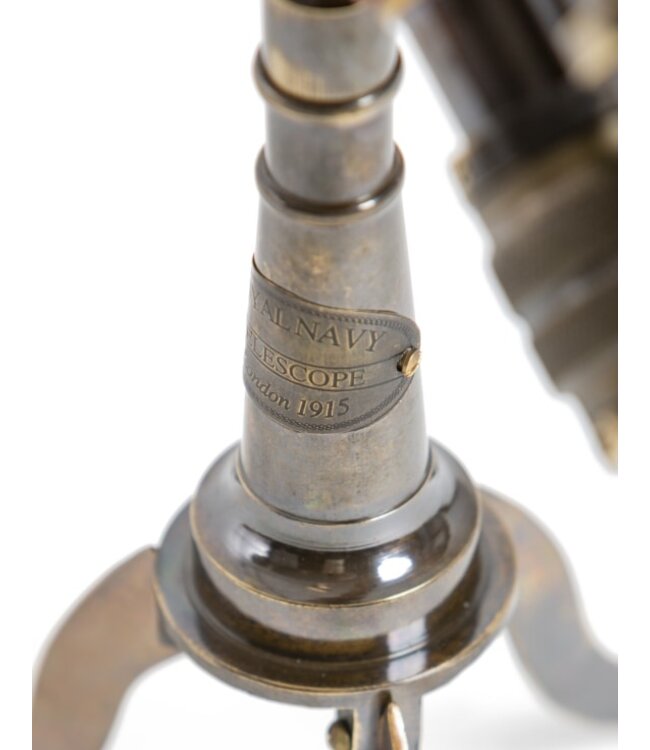 McGowan & Rutherford Decorative Telescope on a Metal Stand