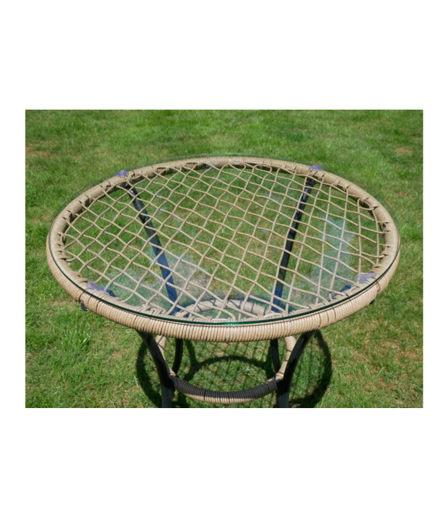 Amalfi Round Table & Two Chairs