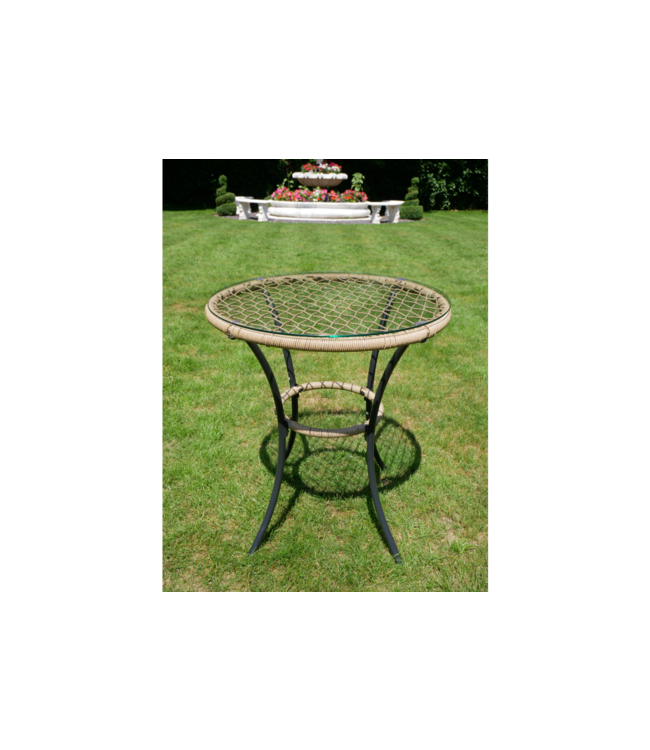 Amalfi Round Table & Two Chairs