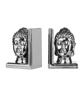 Interiors By Premier Buddha Head Bookends