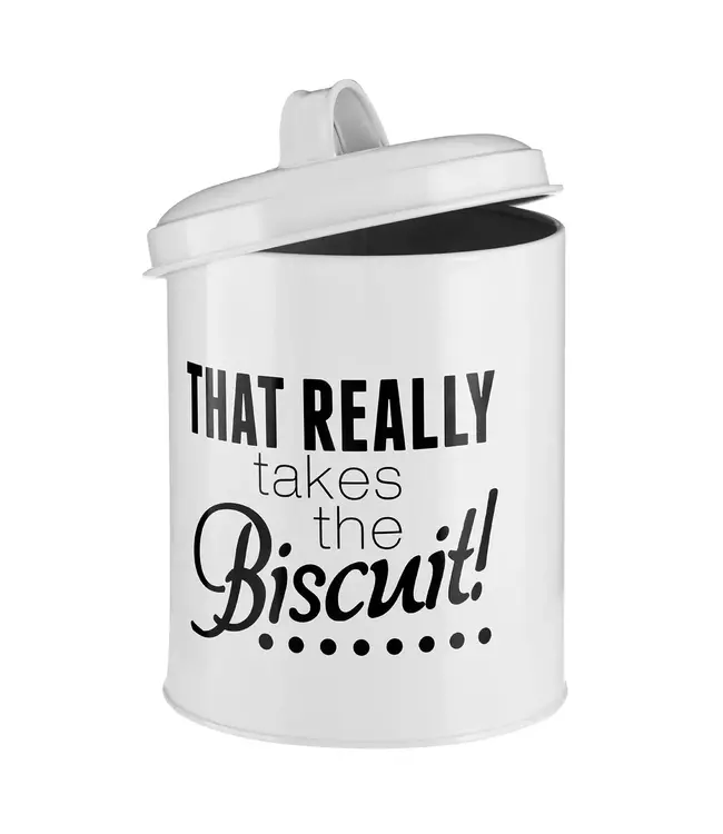 Pun & Games Biscuit Canister