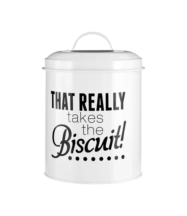 Pun & Games Biscuit Canister