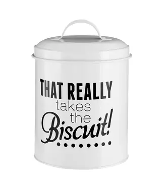 Pun & Games Biscuit Canister
