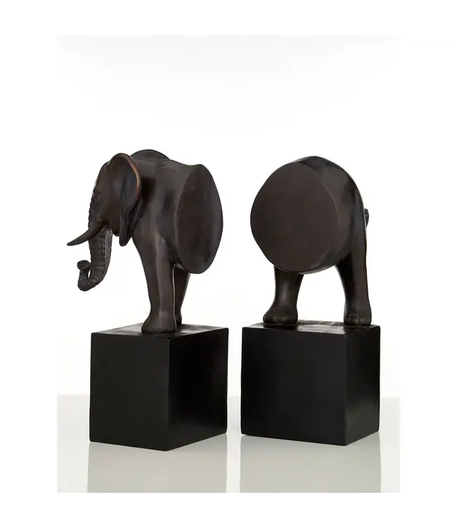 Boho Elephant Bookends