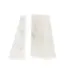 White Marble Bookends