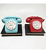 Fiesta Studios Retro 1970's Phone Bookends