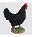 Fiesta Studios Large Standing Black Cockerel Ornament