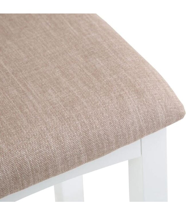 Kettle Home White Painted Dressing Stool