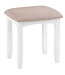 White Painted Dressing Stool