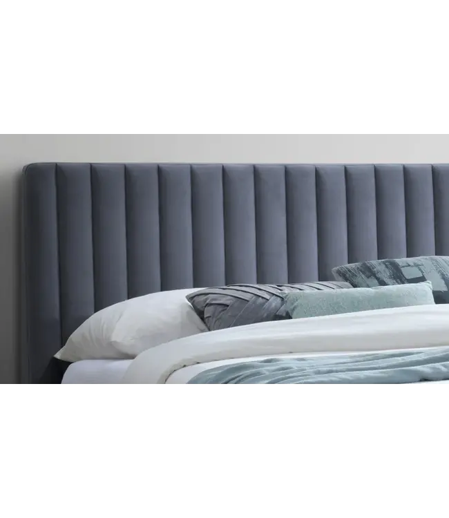 Time Living Albany Fabric & Wood Bed