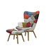 Birlea Sloane Armchair & Stool