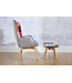 Birlea Sloane Armchair & Stool