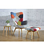 Birlea Sloane Armchair & Stool