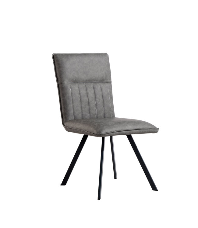 Grey PU Dining Chair