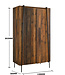 Timber Art Design Abbey 2 Door Wardrobe