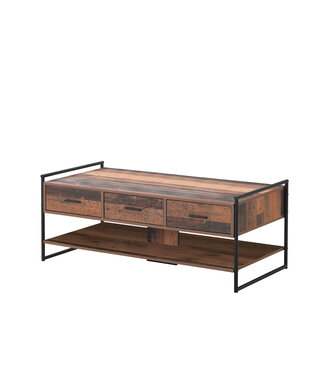 Timber Art Design Coffee Table With 3 Drawers