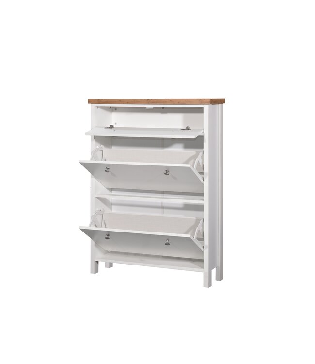 Timber Art Design  Astbury 3 Shoe Cabinet