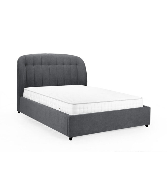 Edvin Grey Fabric Bed