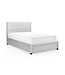 Liana Grey Fabric Bed With Drawer