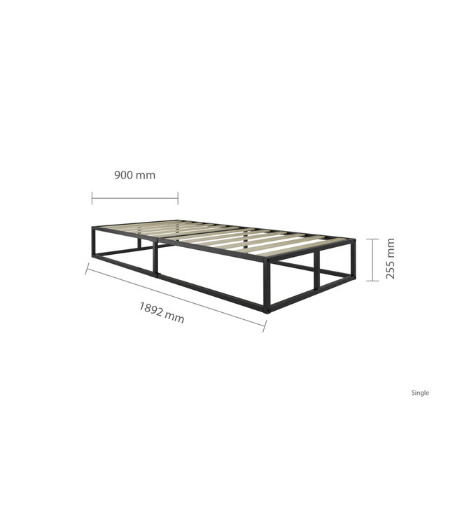 Birlea Soho Metal Platform Bed