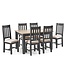 Julian Bowen Bordeaux Grey Extending Dining Set