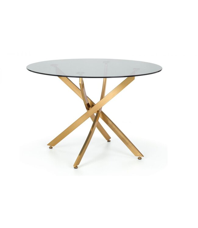 Julian Bowen Montero Round Table & 4 Delaunay Chairs