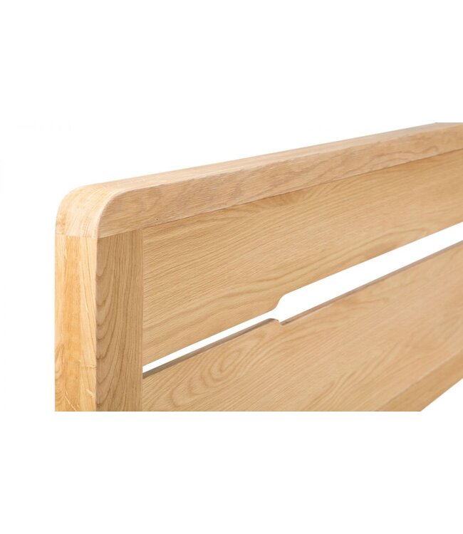 Julian Bowen Curve Oak Bed