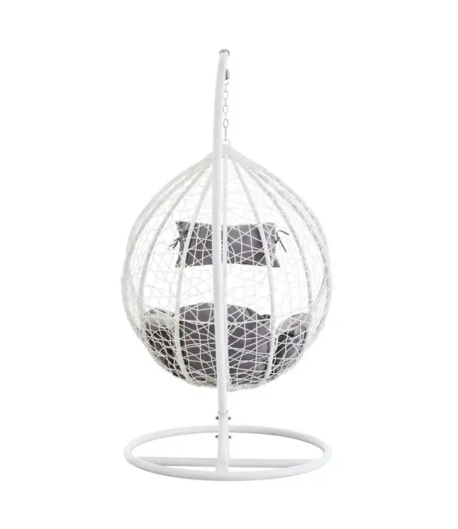 Goa White Hanging Egg Chair