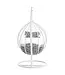 Interiors By Premier Goa White Hanging Egg Chair