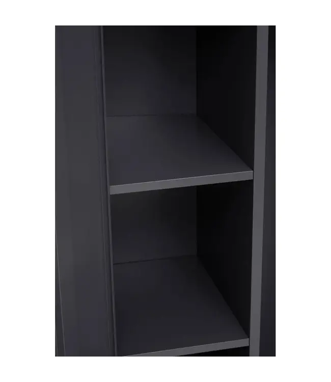 Two Door Grey Metal Wardrobe