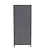 Interiors By Premier Two Door Grey Metal Wardrobe